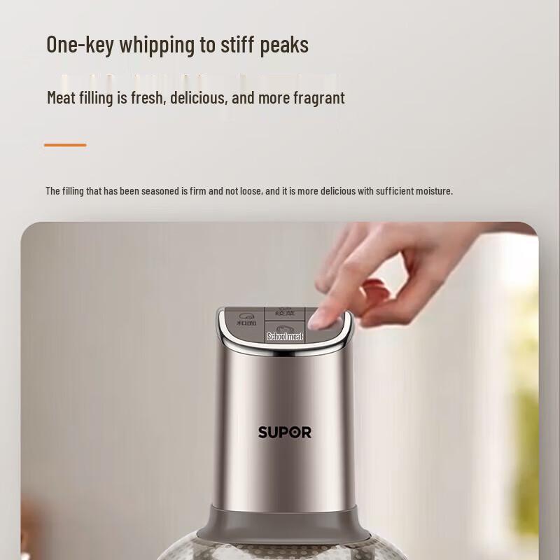 SUPOR 2.5L Multi-Function Electric Food Processor CN plug (adapter included)