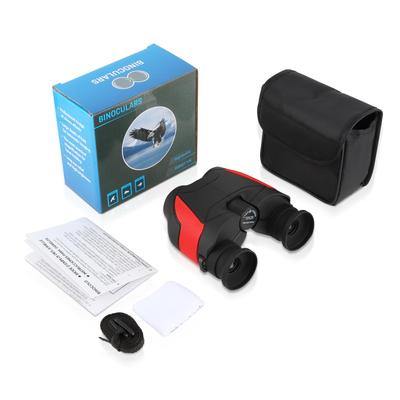 Компактный бинокль FOCUHUNTER 10x25 с чехлом, колесом фокусировки, призмой BAK9, телескоп, водонепроницаемая оптика для наблюдения за птицами, для походов, путешествий, концертов, спорта
