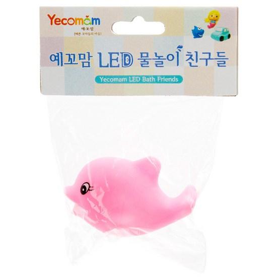 Светодиодные игрушки для ванны Yekkomam, водные игрушки для друзей, корейские игрушки для ванны