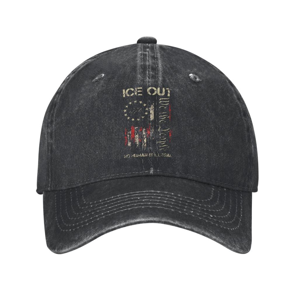 Men Women ice Out Anti Ice Minneapolis Abolish Ice Caps Wear Baseball Cap Vintage Trucker Hats Adjustable