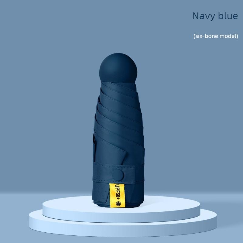 50% off Compact and Portable Pocket Capsule Umbrella for Women, Dual-Use for Sun and Rain, Uv Protection Sunshade Umbrella