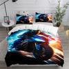 One Man Drive Duvet Cover Set UK Single Double King US Twin Full Queen Size Anime Bed Linen Set