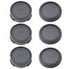 ATAK Canon FD Mount Compatible FD Lens Rear Caps FD Body Caps Total of 6 Pieces with Canon FD Caps/FD (3 Pieces) & (3 Pieces) (Compatible Mount)