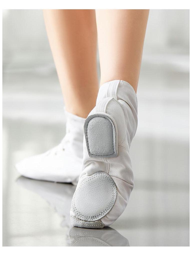 Высокие парусиновые танцевальные туфли для взрослых и детей - Джаз, Йога, Балет