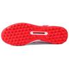 Li-Ning Удобный модный TF (Резиновые шипы) Футбольные бутсы с искусственным покрытием PU, нескользящие, износостойкие, мужские, белые, красные ASFU061-4