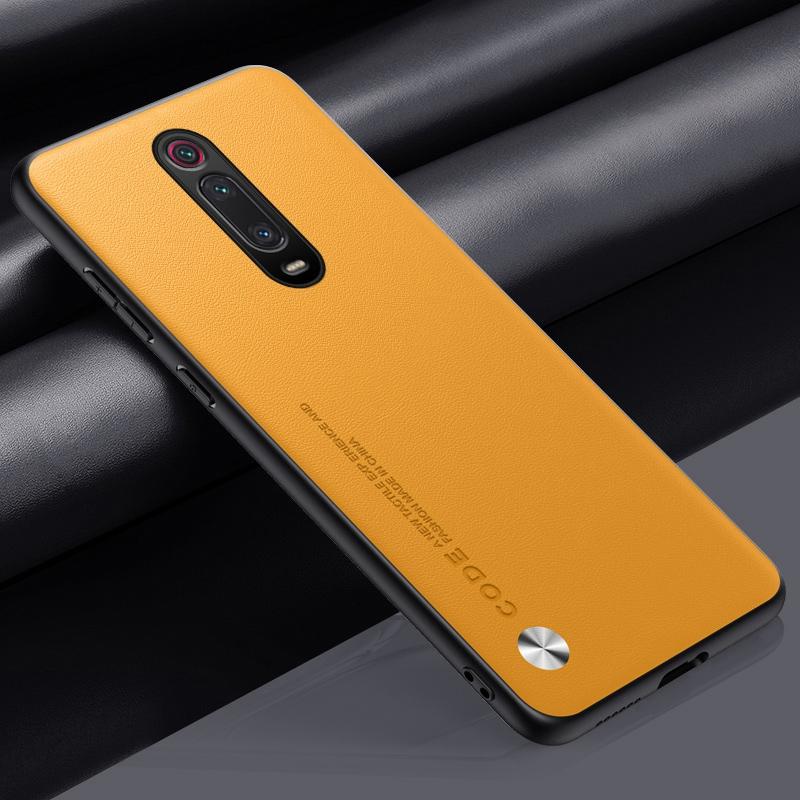 Luxury PU Leather Case For Xiaomi Mi 9T Pro Mi9T Matte Cover Silicone Shockproof Protection Phone Case For Redmi K20 Pro Coque
