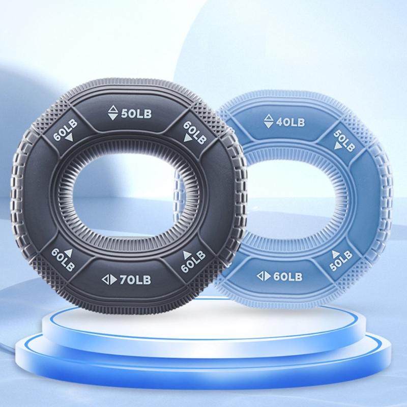 Силиконовый тренажер для силы хвата, кистевой эспандер, кольца для хвата, тренажер для предплечья, мяч, эспандер для тренировки силы пальцев