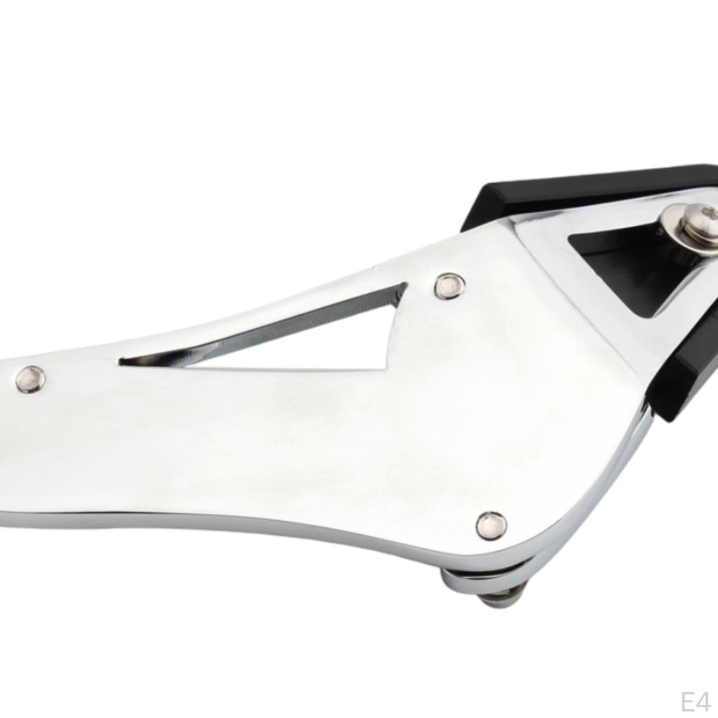 Подножка для мотоцикла заменяет боковую подставку для ног, удлинитель из алюминиевого сплава, противоскользящий для мотоцикла