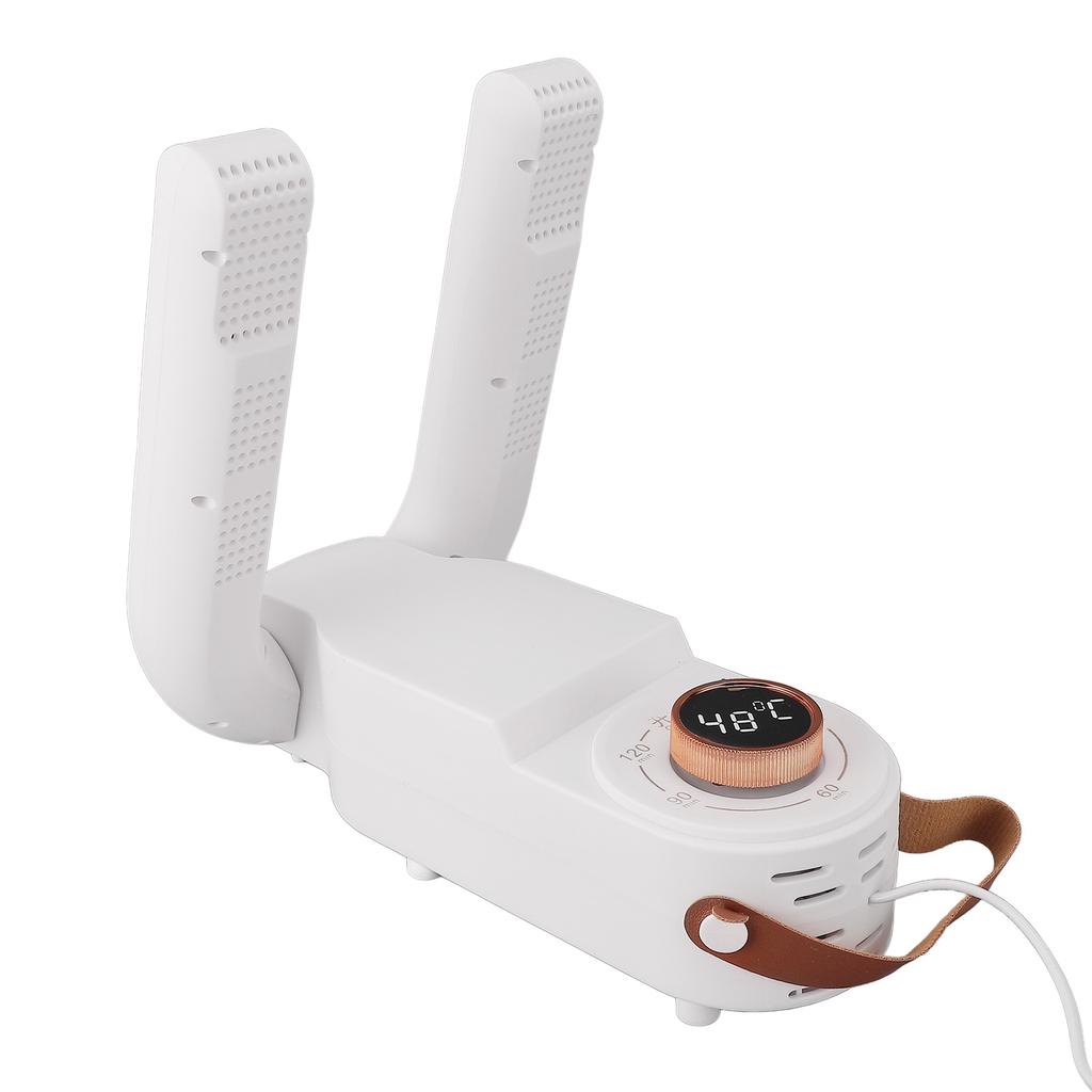 Электрическая сушилка для обуви с таймером, эффективная универсальная складная сушилка для обуви на 4 ножках для кроссовок из кожи