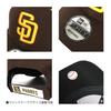 Кепка NewEra 9FORTY Кепка MLB Major League Baseball Cap Unisex Logo Brand Padres Brown x Yellow Brown [New Era] Мужская Женская [Товар]