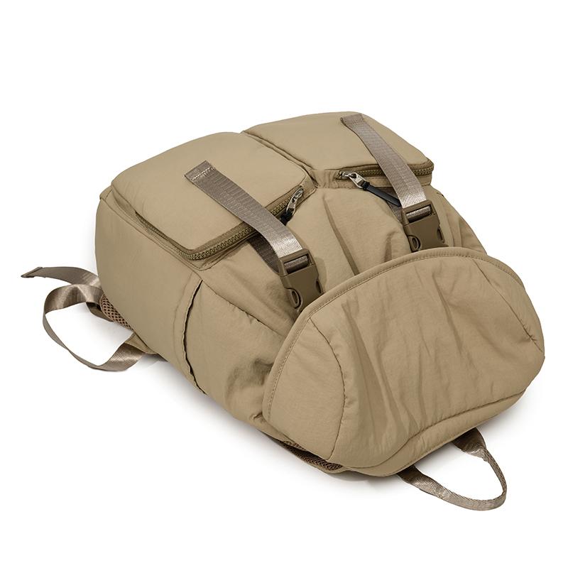 Commute Style Large Capacity Backpack Waterproof Lightweight Unisex Student Bookbag Travel Bag Casual Dual-Shoulder Bag