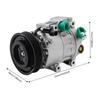Компрессор кондиционера с муфтой для Hyundai Azera 3.3L 3.8L 2007-2011/Hyundai Santa Fe 2.7L 3.3L 2007-2009/KIA Optima 2.4L 2.7L