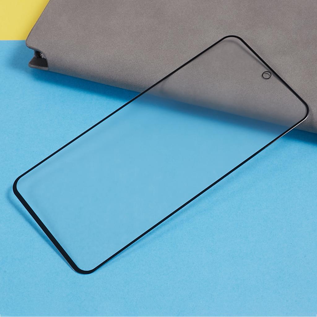 Для Samsung Galaxy M35 5G/A35 5G/A55 5G Защитное стекло для экрана с черной рамкой матовое с защитой от отпечатков пальцев