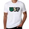 south florida TShirt Art Pattern Printed Casual Top