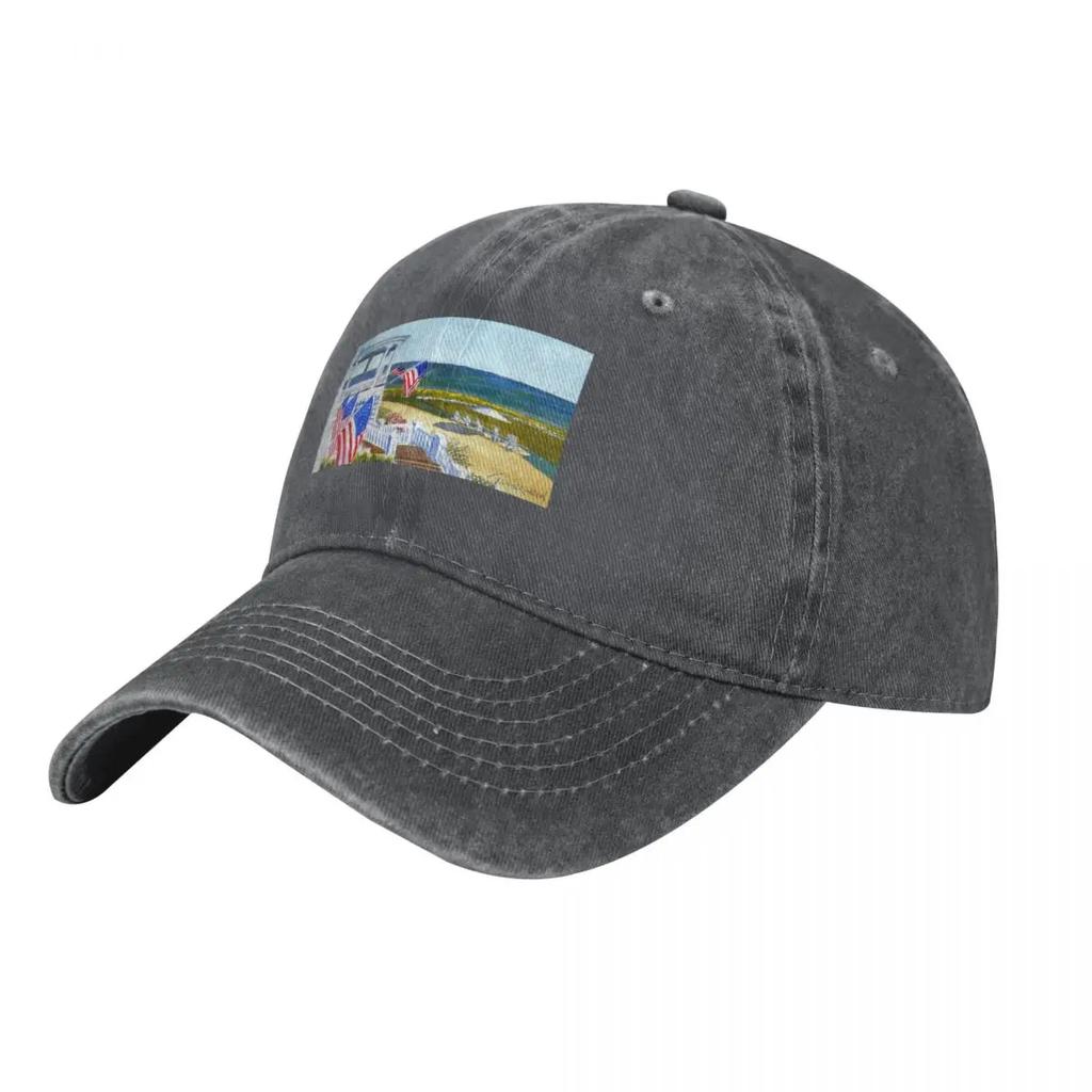 Ocean House Veranda Baseball Cap Sunhat Brand Unisex cap custom Hat Anime Hat GirlS Hats Unisexs