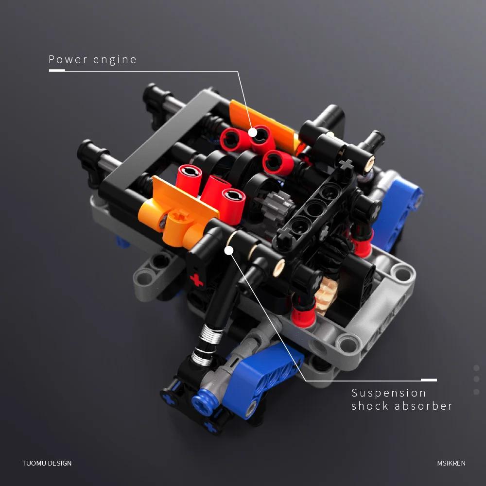 Супер спортивный автомобиль Строительные блоки Наборы игрушек для творчества Игрушки своими руками Украшения для автомобилей Поделки Анимация Производные Детские игрушки