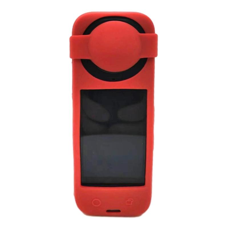 Для 360 X4 Защитный чехол Крышка объектива для 360 X4 Аксессуар Силиконовый чехол Защитный стандартный чехол для объектива камеры