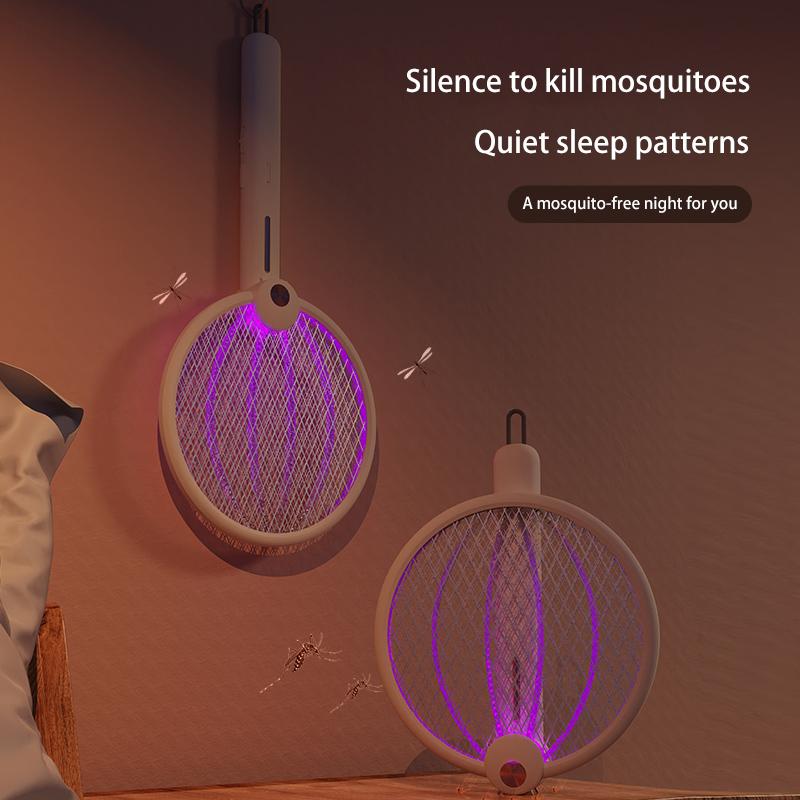 Модернизированная складная электрическая мухобойка для комаров Raquet Mata Mosquito Electrico USB перезарядка Tue Mouche de Electric Mosquito Zapper