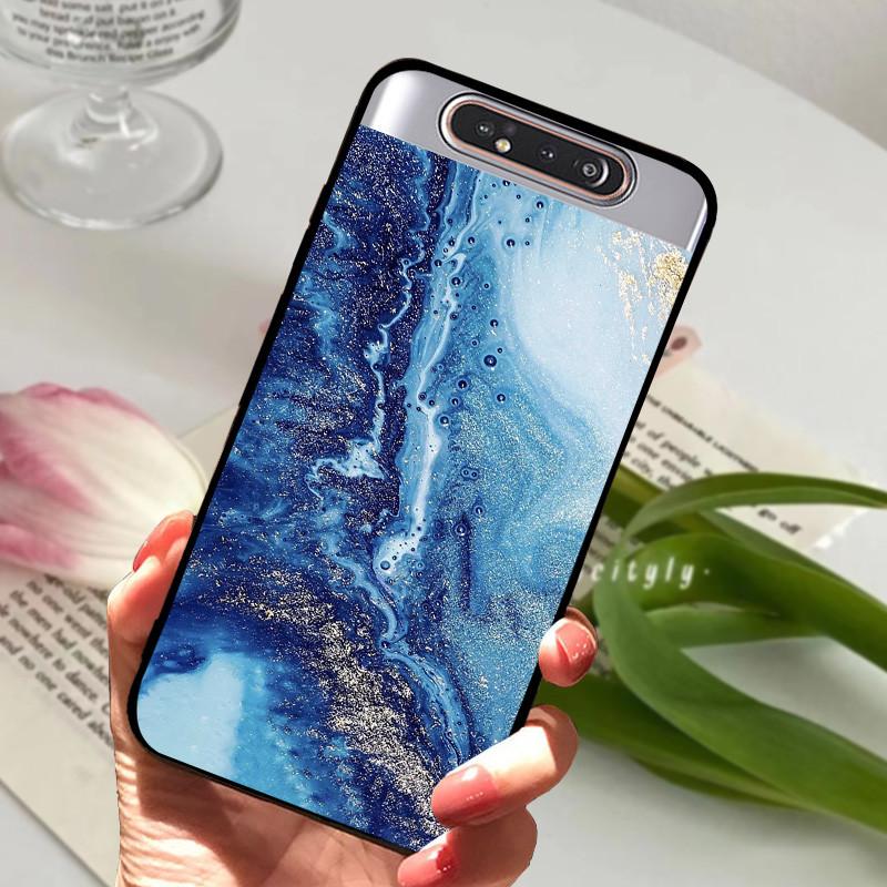 Чехол для Samsung Galaxy A80 A 80 Ударопрочный Мягкий ТПУ Силиконовый Чехол для Телефона Для Samsung Galaxy A80 Funda A80 2019 Capa Мультяшный