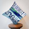 Винтажная Подушка с Логотипом Рок-Группы Radiohead Аниме Подушка Подушка для Изголовья Дивана-Кровати Чехол для Подушки 45x45 см Модная
