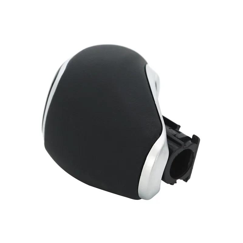 Кожаная ручка переключения передач на 6 скоростей для Hyundai Tucson TL I30 I20 Getz Venue Elantra AD Accent Verna 43711-F2300TRY Автомобильные аксессуары