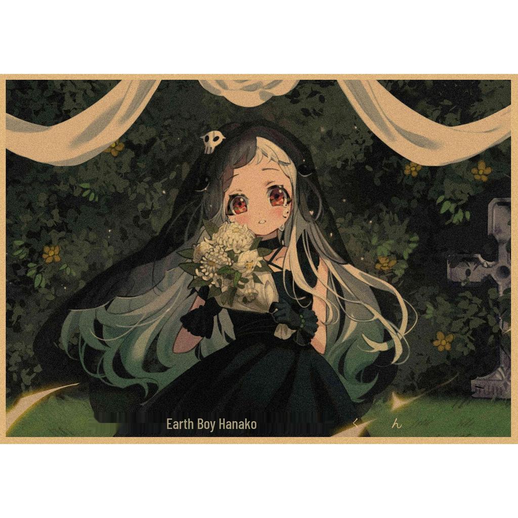 Jibaku Shonen Hanako-kun Anime Poster Decorative Wall Art