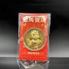 2026 Zodiac Horse Gold Color Commemorative Coin Decoration Metal Crafts Souvenir Medal Year Of The Horse