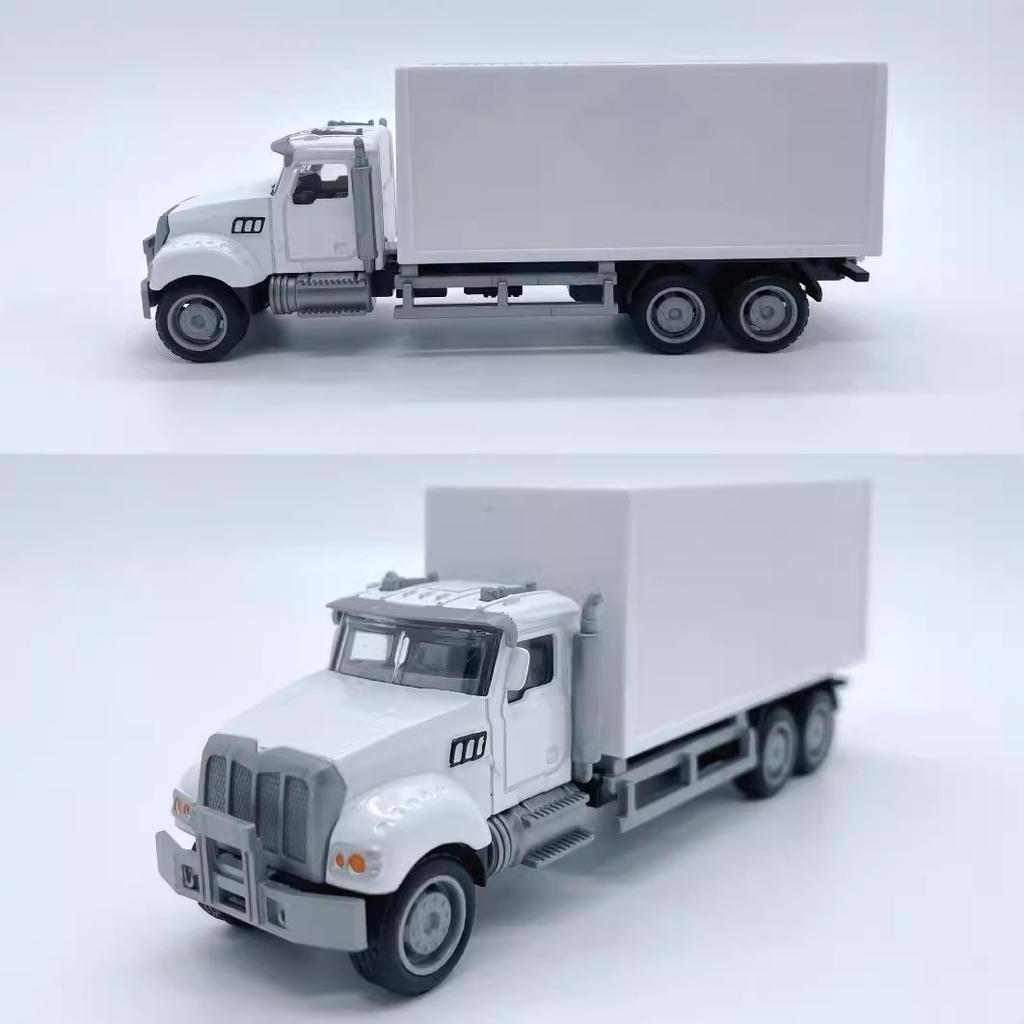 15.5 см Scale1.55 Американский грузовик Контейнеровоз Грузовик Транспорт