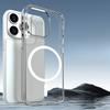Подходит для чехла для телефона Apple 14, Прозрачная 16Pro Противоударная Съемная Задняя Крышка, Защитный Чехол для iPhone15, Магнитный Чехол
