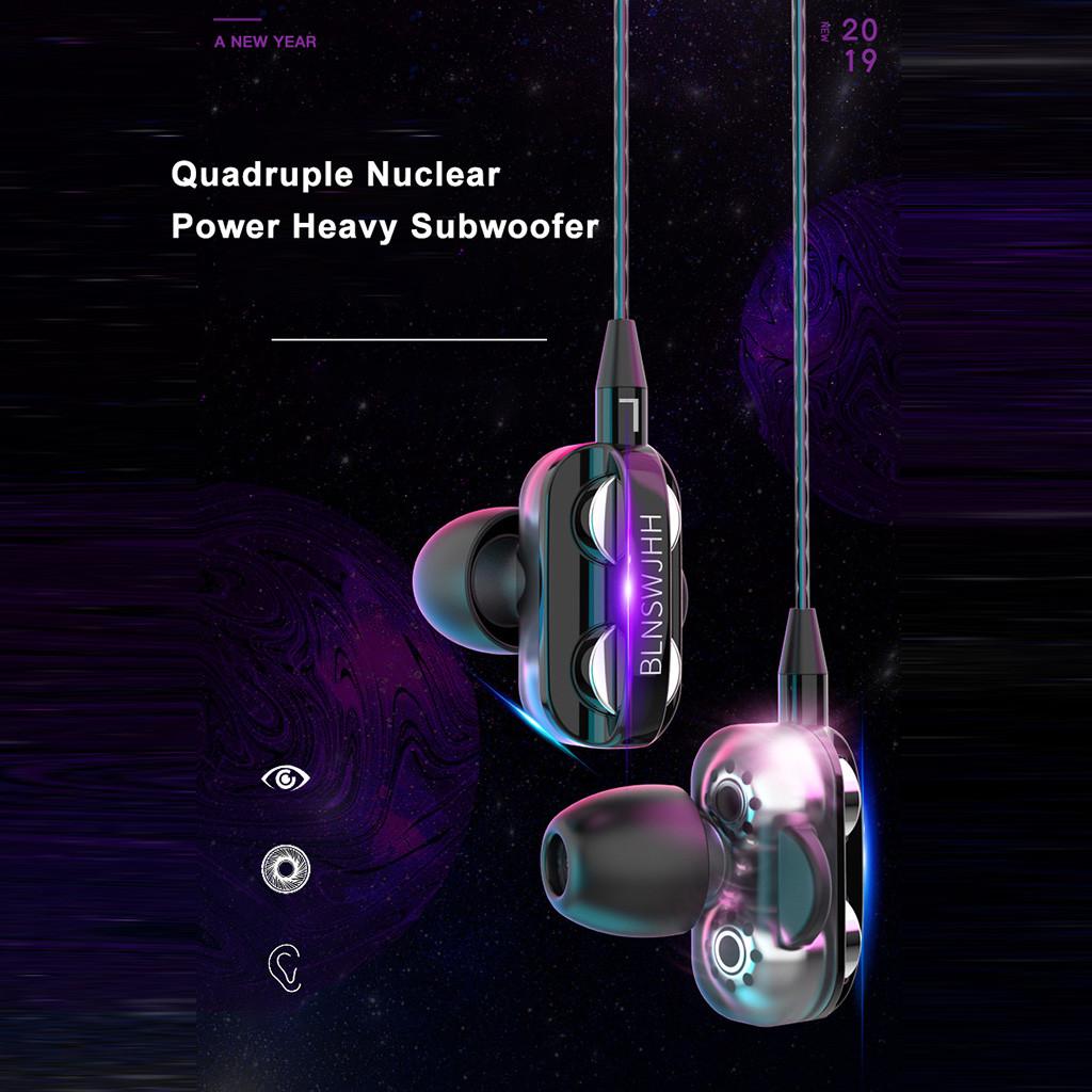 Проводные наушники HiFi Super Bass 3,5 мм, наушники-вкладыши, стерео наушники, эргономичная спортивная гарнитура, подарок на день рождения