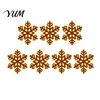 Christmas Indoor Lighted Decor 7Pcs Glowing Wooden Wall Silhouette Lights, LED Xmas Decor, Reindeer Holiday Decorations Santa Tree Gingerbread
