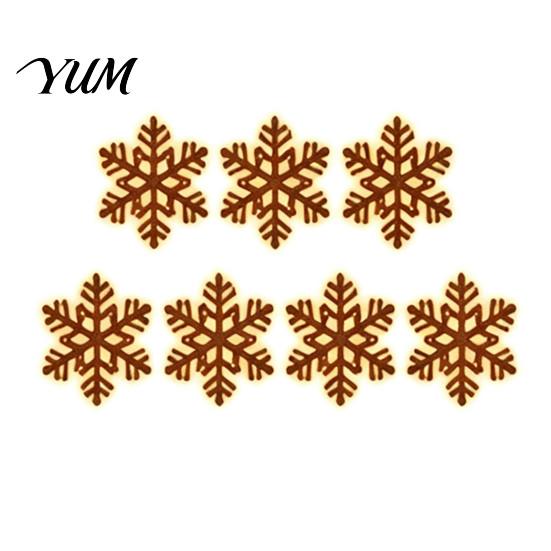 Christmas Indoor Lighted Decor 7Pcs Glowing Wooden Wall Silhouette Lights, LED Xmas Decor, Reindeer Holiday Decorations Santa Tree Gingerbread