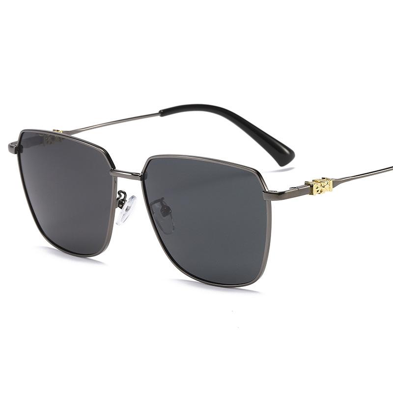 Поляризованные солнцезащитные очки металлические мужские солнцезащитные очки с изменяемым цветом, солнцезащитные очки с защитой от ультрафиолета для вождения 19369