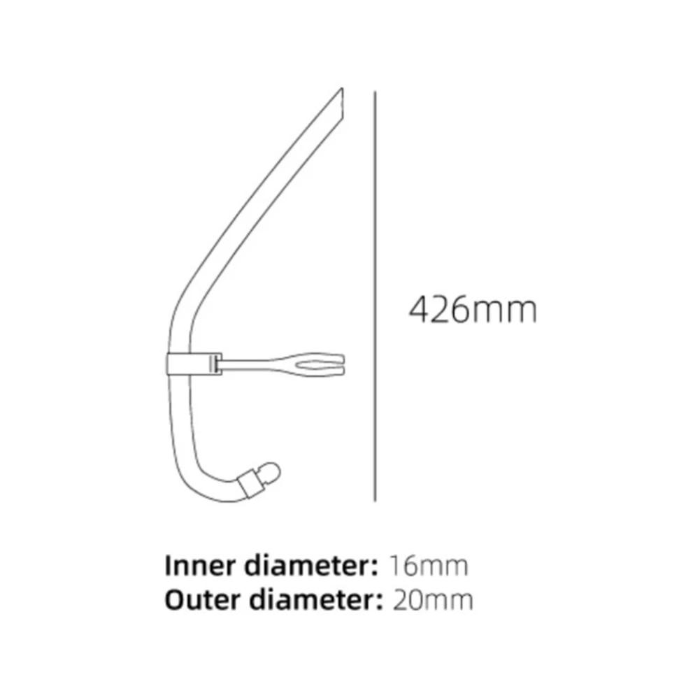 Дыхательная трубка для плавания, трубка для плавания, трубка для взрослых, трубка для дайвинга, снаряжение для снорклинга