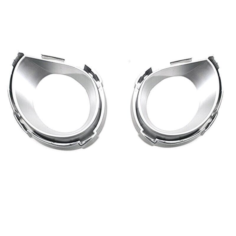 1 Pair Fog Lamp Frame Cover Trimming Bezel For Volkswagen Touareg 2008-2010