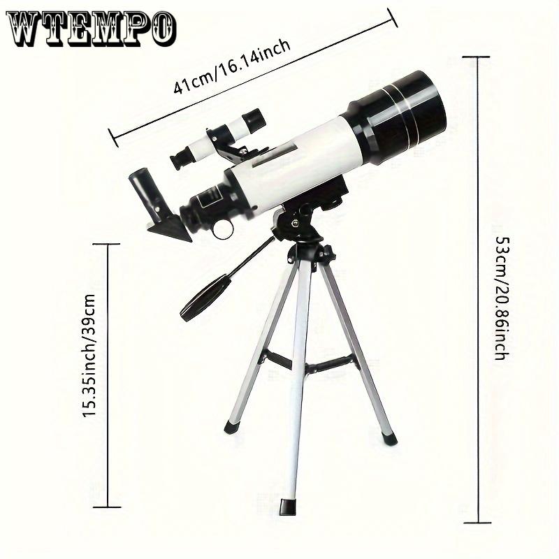 Рефлекторный астрономический телескоп Телескоп высокой четкости с большим увеличением, модель 30070 День и ночь Астрономический телескоп двойного назначения