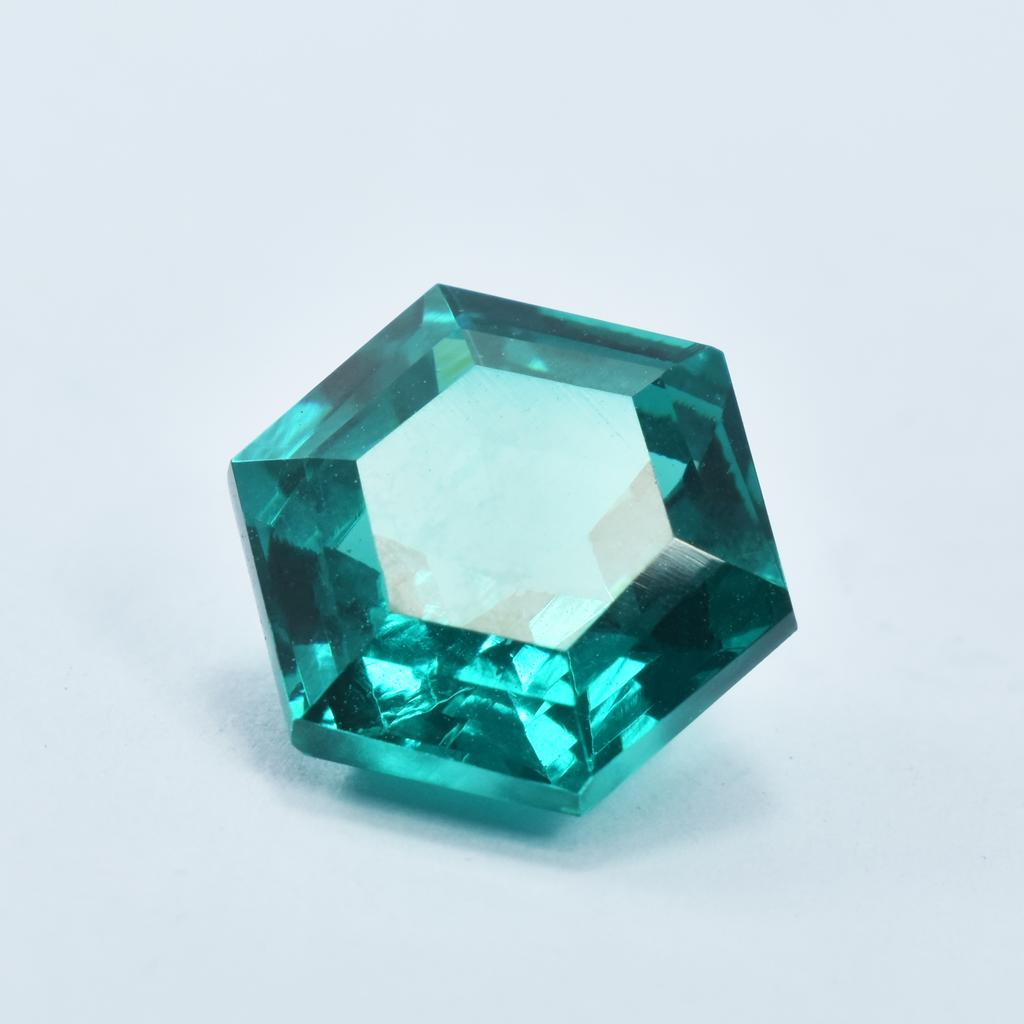 10.45 Ct NATURAL Green Garnet Gorgeous Best Fancy Cut Loose Gemstone