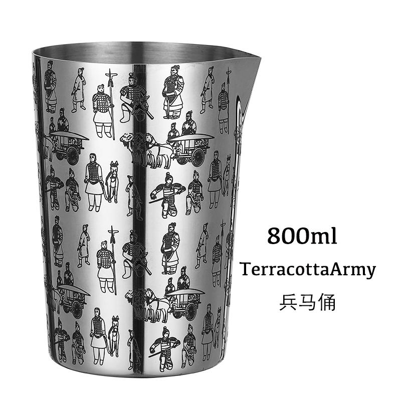 Стакан для смешивания из нержавеющей стали объемом 800 мл, который предпочитают как профессионалы, так и любители. Создавайте свои собственные фирменные коктейли.