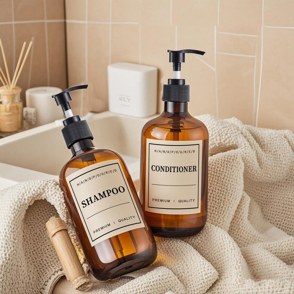 500 мл дозатор для мыла с этикетками бутылка с ручным насосом пластиковый пустой контейнер для косметической жидкости мыло для рук/мыло для посуды/гель для мытья тела