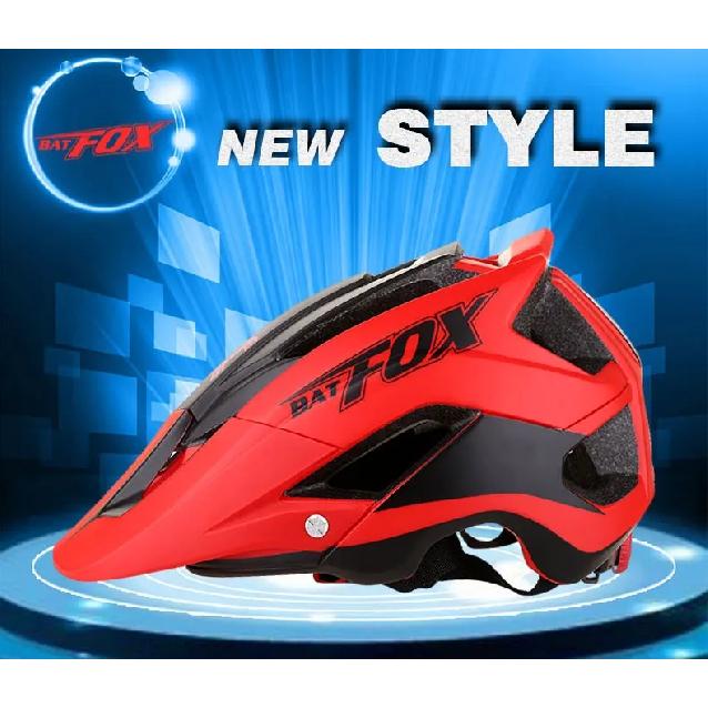 HOT overall molding BATFOX bike helmet ultra-light capacete ciclismo high quality MTB bike helmet casco ciclismo 7 colour DH AM
