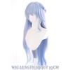 Синтетический парик WTB светло-голубой, длинные волосы для отпуска, Хонкай : Парик для косплея Star Rail-Robin, аниме-персонаж, светло-голубой, длинный парик