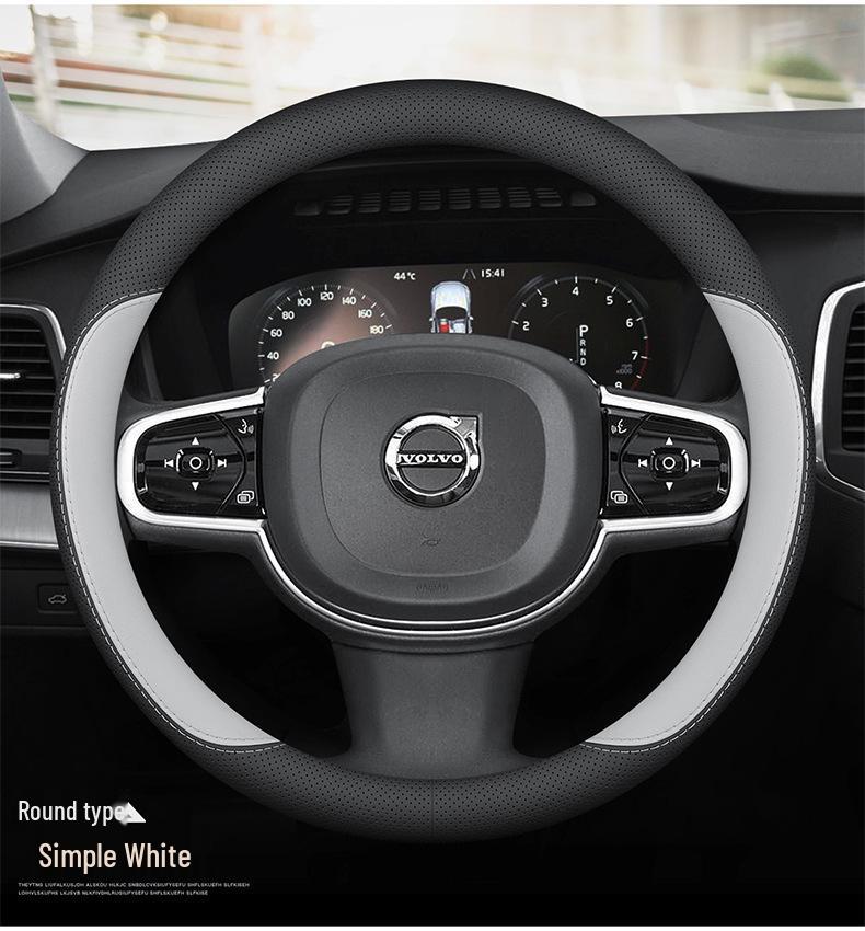 Оригинальная кожаная накладка на руль для Volvo серии XC