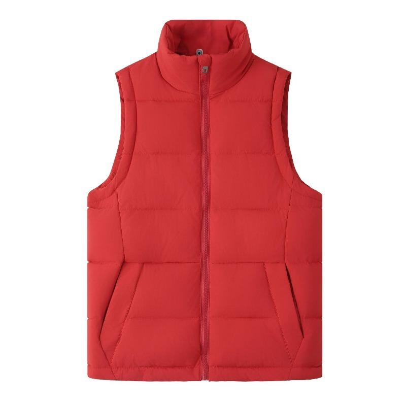 Outdoor lightweight thickened windproof vest winter down cotton warm sports vest