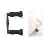 Bombada Manibella Carbon Double Handle 60mm Black for Daiwa Reel BMV-60 Right-Handed