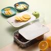 Food Storage Container Fridge Organizer with Lid Fruit Preservation for Camping