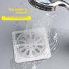 Self-Adhesive Anti-Clog Floor Drain and Hair Filter Sticker for Bathroom & Kitchen