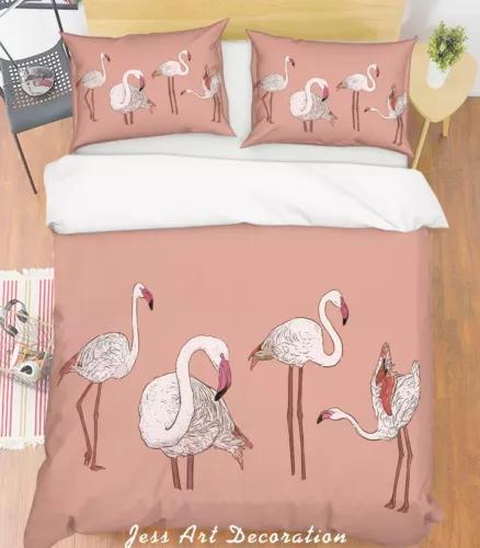 Comforter Flamingo Bed Decoration First Choice Gift Suitable For Children Boys Girls And Adults Comfortable Breathable