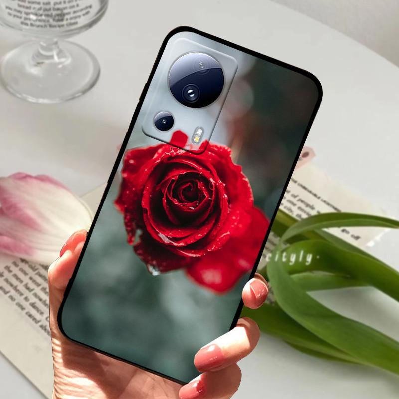 For Xiaomi 13 Lite 5G Case Soft Silicone TPU Phone Protective Cover For Xiaomi 12 Lite NE Mi Civi 2 Shockproof Bumper Fundas