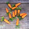 Lots Simulated Carrot Easter Foam Carrot Artificial Vegetable Decoration Supply Children Gift DIY Home Party Artificial Ornament
