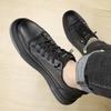 Высококачественная мужская повседневная обувь Дышащие мужские кроссовки На шнуровке Мужские кожаные лоферы Удобная мужская обувь для скейтборда Мужская обувь